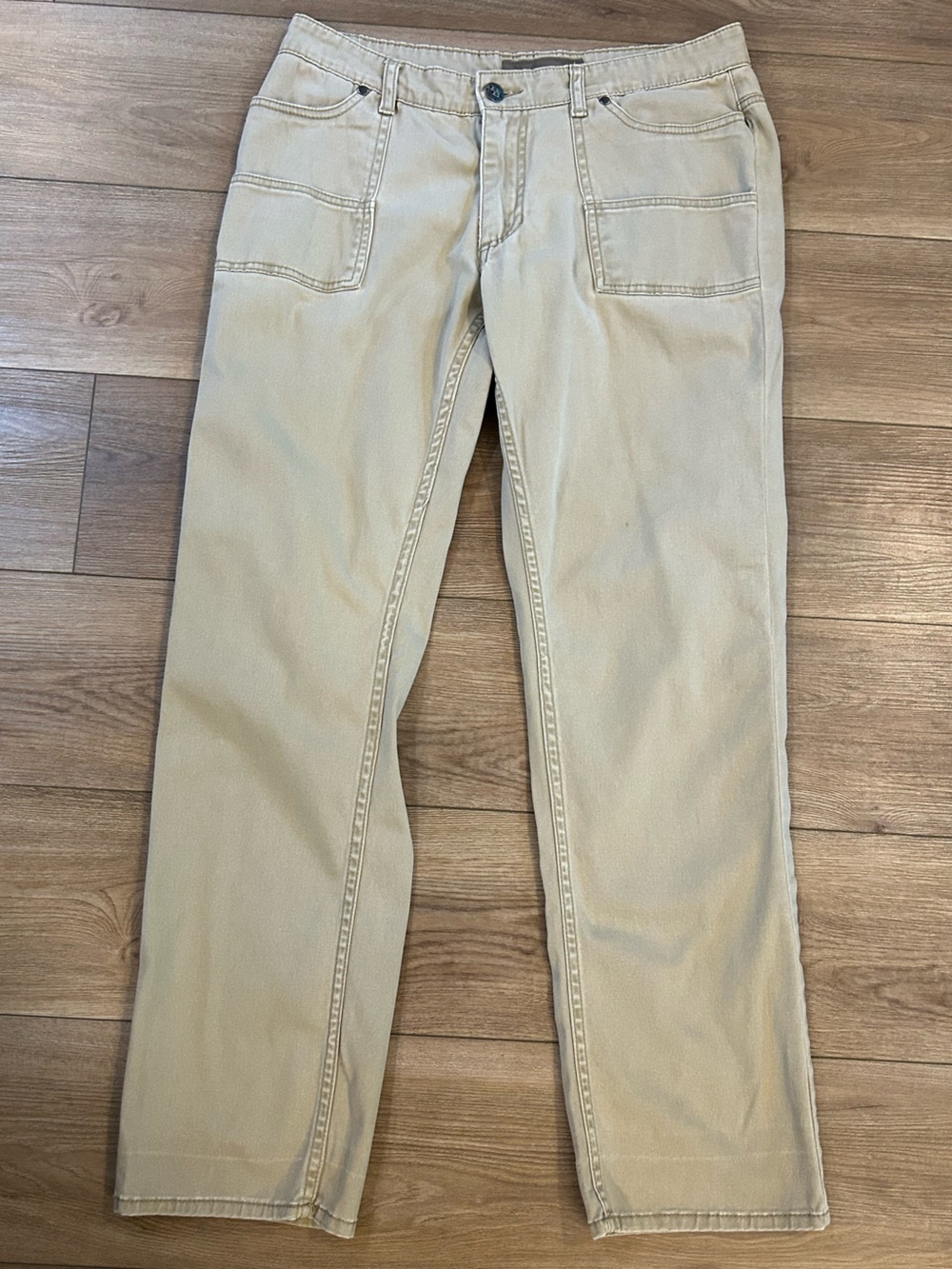 Bit & Bridle Khaki Straight Leg Pants Women’s Size 10 Stretch Riding Style Pants